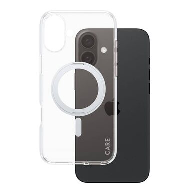 PanzerGlass CARE kryt Apple iPhone 16 PLUS MagSafe KickStand číry/strieborný