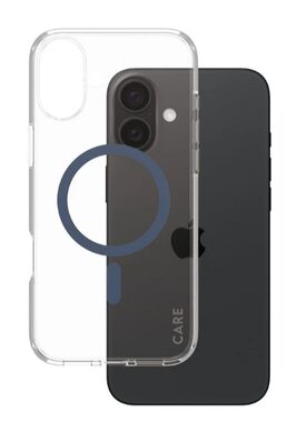 PanzerGlass CARE kryt Apple iPhone 16 PLUS MagSafe Urban Combat číry/modrý