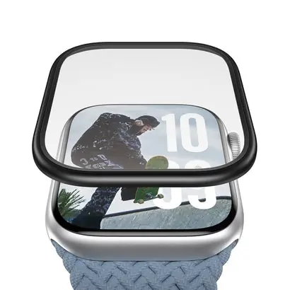 PanzerGlass Apple Watch 11/10 42 mm ochranné sklo s kovovým rámčekom