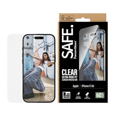 PanzerGlass SAFE Apple iPhone Air s inštalačným rámčekom