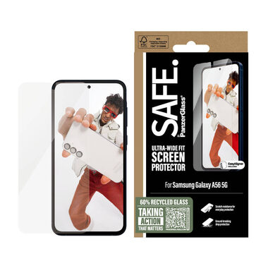PanzerGlass SAFE Samsung Galaxy A56 5G s inštalačným rámčekom