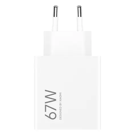 XIAOMI 67W HyperCharge GaN biela / Nabíjací adaptér / USB-A 