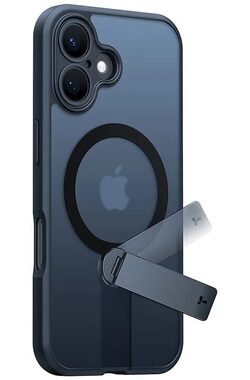 Torras Pstand Spin Ochranné púzdro pre Apple iPhone 16 čierna