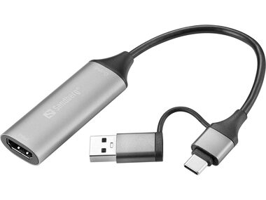 Sandberg HDMI Capture Link na USB-C/A / adaptér HDMI Capture Link na USB-C/A