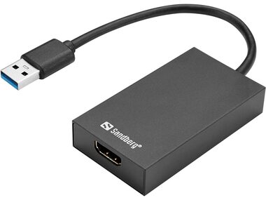 Sandberg USB 3.0 to HDMI Converter / adaptér USB-A na HDMI 