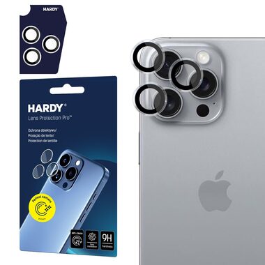 3mk Hardy Lens Protection Pre sklá na fotoaparát pre iPhone 16 Pro /16 Pro Max číry