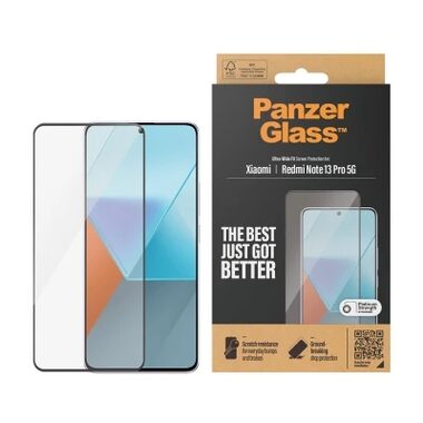 PanzerGlass Tvrdené sklo UWF pre Xiaomi Redmi Note 13 Pro čierna