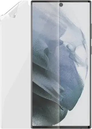 PanzerGlass Ochranná fólia Case Friendly AB TPU pre Samsung Galaxy S22 Ultra číra