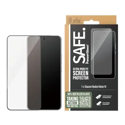 PanzerGlass Safe Ultra-Wide Fit pre XIAOMI Redmi Note 14