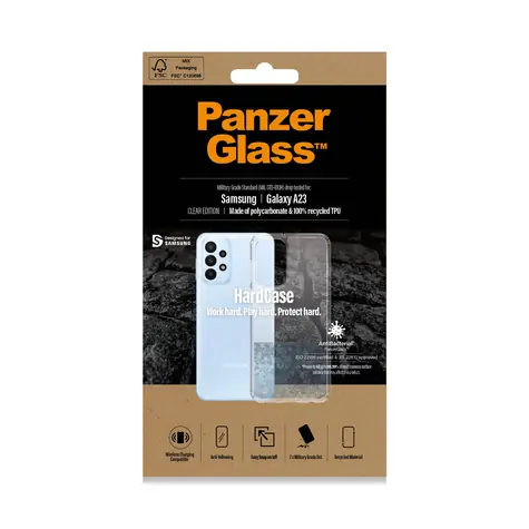 PanzerGlass Puzdro HardCase AB pre Samsung Galaxy A23 4G transparentné