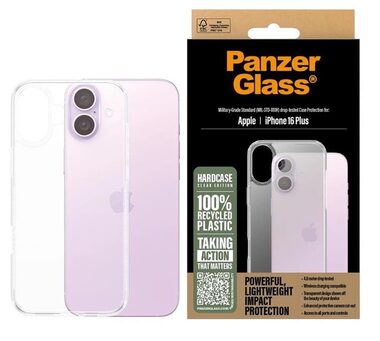 PanzerGlass kryt HardCase pre iPhone 16 PLUS Clear