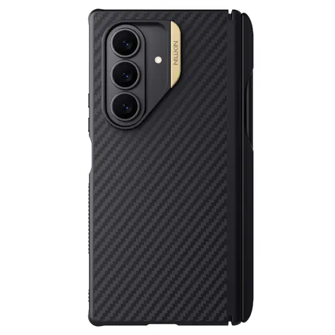Nillkin Synthetic Fiber PRO Magnetic Pen Slot Zadný Kryt pre Samsung Galaxy Z Fold 7 Golden