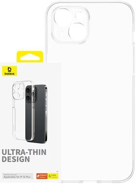 Baseus P60157204203-02 OS-Lucent Series Puzdro pre Apple iPhone 15 PLUS transparentné