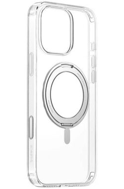 Baseus SkyRing 360° Magnetické puzdro so stojanom pre Apple iPhone 16 Pre transparentné