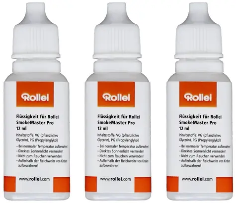 Rollei 60317 náhradná sada 3ks náplní pre SmokeMaster Pro