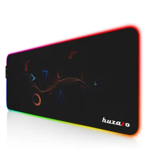 Huzaro RGB Design / Herná podložka pod myš / 800 x 300 mm