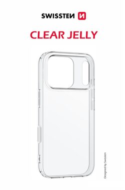 Swissten CLEAR JELLY Puzdro pre Apple iPhone 17 Pre Max transparentné