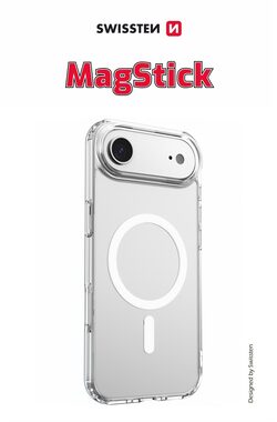 Swissten CLEAR JELLY MagStick Puzdro pre Apple iPhone Air transparentné