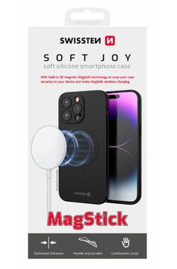 Swissten SOFT JOY MagStick Puzdro pre Apple iPhone Air čierna