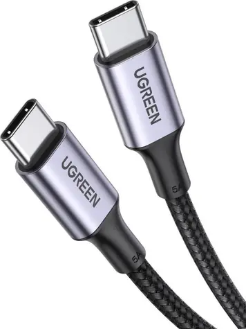 Ugreen US316 70427B USB-C - USB-C kábel 1m čierna / 100 W 