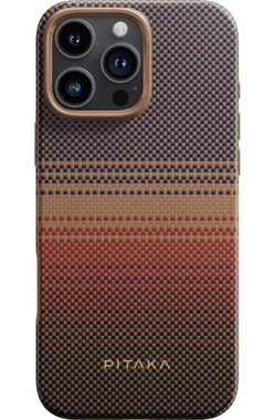 Rozbalené - Pitaka Aramid Protective Case ochranný kryt pre Apple iPhone 16 Pro Max Sunset / rozbalené