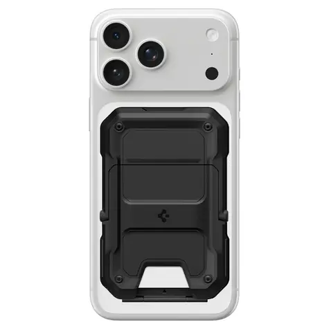 Spigen Tough Armor Pro MagSafe 5 Card pre Apple čierna