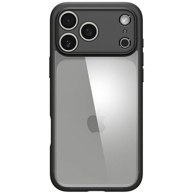 Spigen Ultra Hybrid ochranný kryt pre Apple iPhone 17 Pro Max čierno-priehľadná