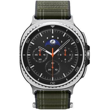 Spigen Fabric Band (hook-and-loop) pre Samsung Galaxy Watch 8 46mm/44mm/40mm zelená