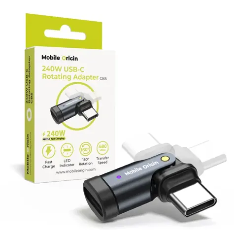 Mobile Origin CB5 Rotačný adaptér 240W USB-C