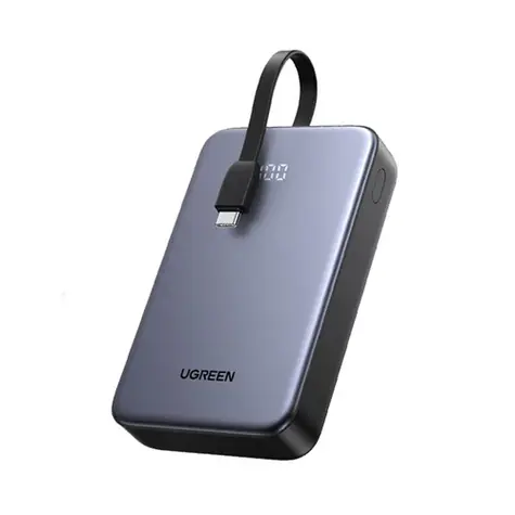 Ugreen PB505 Externá batéria šedá / powerbanka / 20000mAh / USB + USB-C
