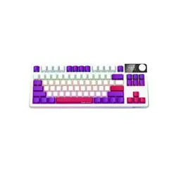 LORGAR KBP70TKLW (US) biela / bezdrôtová herná klávesnica 75% / US / 2.4GHz / BT 5.0 / RGB