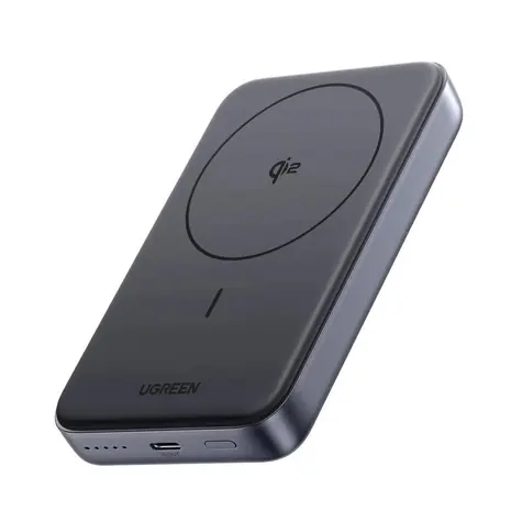 Ugreen Magsafe Portable Charger Qi2 čierna / powerbanka / 10000 mAh / 30 W / USB-C