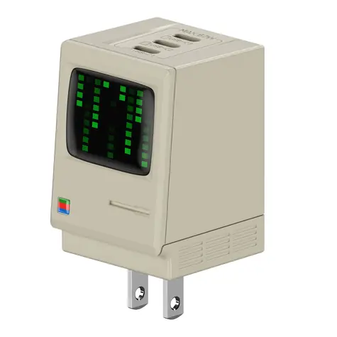 SHARGE Retro 67 Charger a cestovný adaptér