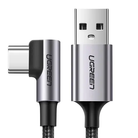 Ugreen US284 70255 USB-A to USB-C Cable 3M sivá 