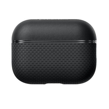 Pitaka Aramid Fiber Magnetic Case ochranné puzdro na slúchadlá AirPods Pro 3 šedo-čierna