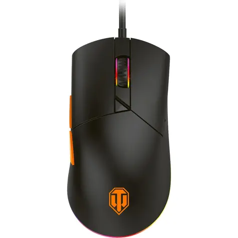 YENKEE YMS WT200 INTRUDER čierna / optická myš / optická / 12400 DPI / 7 tlačidiel / USB-A 