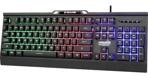 YENKEE YKB WT200US CONQUEROR čierna / herná klávesnica / membránová / US Layout
