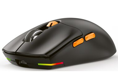 YENKEE YMS WT300 INSURGENT čierna / herná bezdrôtová myš / optická / 10000 DPI / 7 tlačidiel / 2.4GHz / BT / USB-C