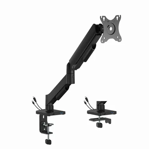 Gembird MA-DA1U-01 Držiak 1 monitora na stôl čierna / do 32” a 9 kg / naklápací