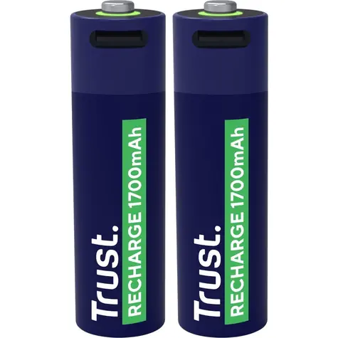 Trust 25584 USB-C Dobíjacia batéria AA (2ks) / 1700 mAh
