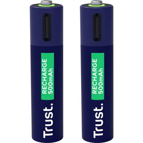 Trust 25585 USB-C Dobíjacia batéria AAA (2ks) / 500 mAh