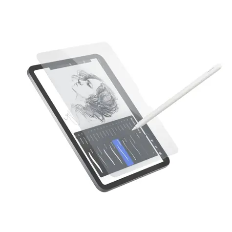 Epico Paper Texture Glass Screen Protector DF Ochranné sklo pre Apple iPad Air 11" (M2/M3) s papierovým aplikátorom