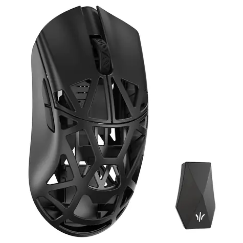 WLMOUSE Beast X Max čierna / bezdrôtová myš / optická / 26000 DPI / 5 tlačidiel / 2.4GHz / USB-C