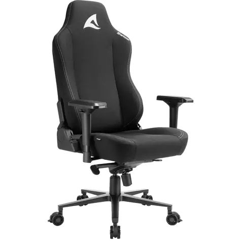 Sharkoon SKILLER SGS40 Fabric čierna / herné kreslo / 4D podrúčky / nosnosť 150kg