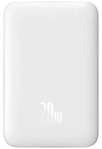 Rozbalené - Baseus Magnetic Mini Air 10000mAh 20W biela / Powerbanka / 1x USB-C / Magsafe / rozbalené