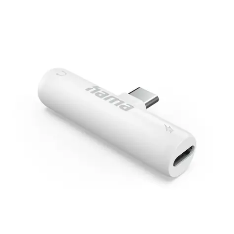 HAMA audio adaptér USB-C na jack 3,5 mm / aktívny / USB-C napájanie