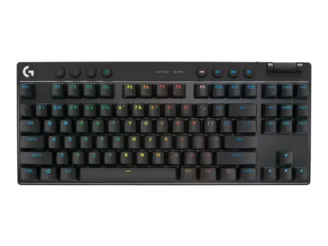 Logitech G915 PRO X čierna / bezdrôtová herná klávesnica / US Int. layout / Bluetooth / RGB