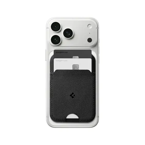 Spigen Slim Fold Tripod Wallet MagSafe Peňaženka na 3 karty čierna