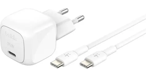 Belkin BOOST CHARGE charger biela / nabíjačka USB-C / 30W / PD / s 1m káblom USB-C
