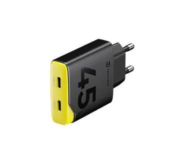 Tactical Minimi GaN 45W CC / nabíjací adaptér / 2 x USB-C